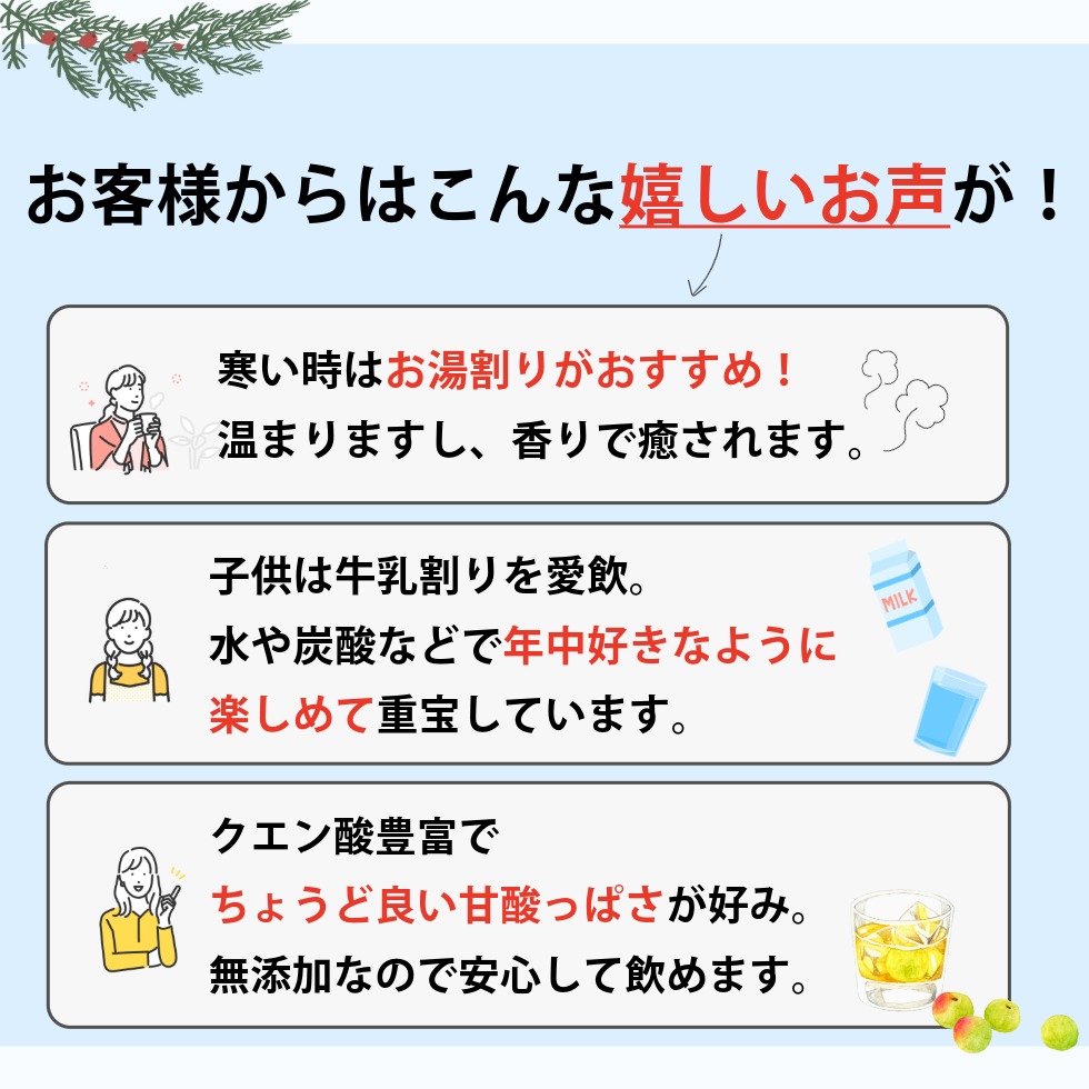 「さっぱりして甘さもちょうどいい」と高評価!クエン酸補給や炭酸割りでも楽しめる、甘酸っぱい味わいの梅シロップのレビュー紹介