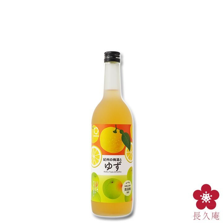 紀州の梅酒とゆず720ml（旧：紀州のゆず梅酒） | 長久庵オンライン