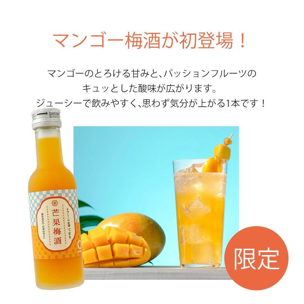 限定のマンゴー梅酒登場